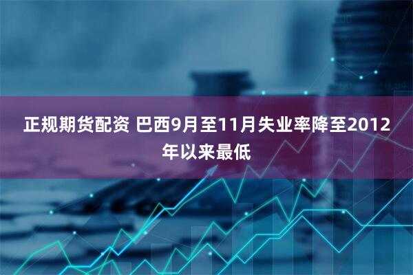 正规期货配资 巴西9月至11月失业率降至2012年以来最低