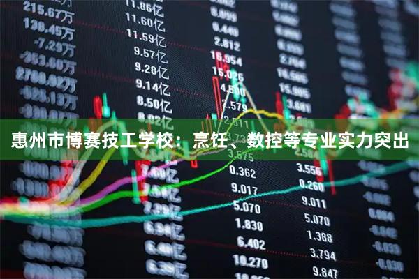 惠州市博赛技工学校:烹饪、数控等专业实力突出